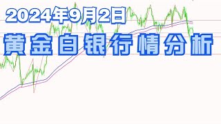 2024年9月2日黄金白银行情分析