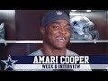 Amari Cooper Reacts to His Insane Spin Move TD | Dallas Cowboys