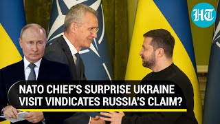 NATO pokes Putin as bloc chief meets Zelensky in Kyiv; First Ukraine visit since war began