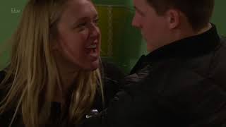 Rebecca Collapses After Seeing Robert Again - Emmerdale