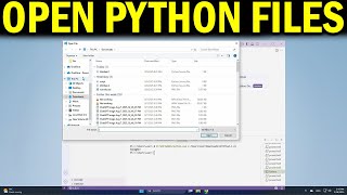 How To Open and Edit Python Files in VS Code
