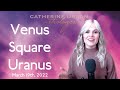 Rebellion, Retaliation + Break-Aways: Venus in Aquarius square Uranus in Taurus, 3/19/22