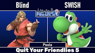 QYF5 | Blind (Ken) vs SWISH (Yoshi) | Pools | SSBU Smash Ultimate