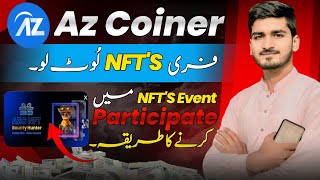 AzCoiner Nft Wise Hunter Event Mai participate krny ka trika | Az coiner new updates | Az coiner nft