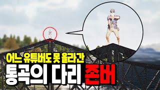 🔥유튜브 최초🔥 배그 고인물들도 못 올라가는 『오른쪽 다리』 올라가는 방법!! [배틀그라운드]