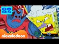 Губка Боб | 60 МИНУТ Губка Боб сражается со ЗЛОМ 😈 | Nickelodeon Cyrillic