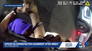 Community outraged after video surfaces of Daytona Beach police officer punching a handcuffed man