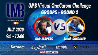 UMB OneCarom - Dick JASPERS VS Semih SAYGINER [GROUP A]