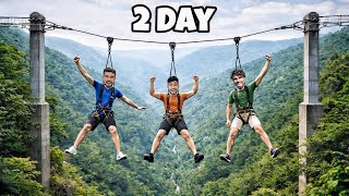 Last to Leave Zipline Challenge
