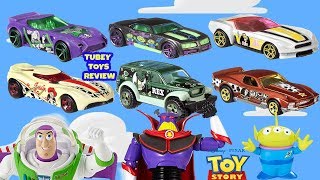 New Toy Story 2019 Hot Wheels Cars + Buzz Lightyear Zurg Alien Space Adventure Gift SetTubey Toys