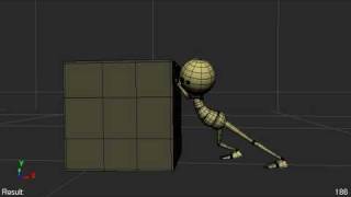 Animation Push / pull - block 01