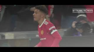 Jadon Sancho Goal - MU vs Middlesbrough - FA CUP 2022