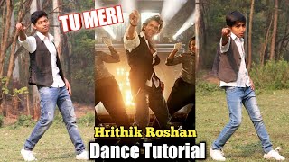 Bang Bang | Tu Meri - Hrithik Roshan Signature Move Tutorial | Footwork Dance | Step by Step