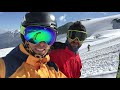 the road to recovery ski vlog saas fee with tim cafe