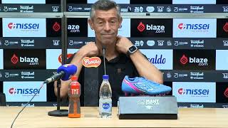 PEDRO CAIXINHA ELOGIA PALMEIRAS E PEDE REFORÇOS | COLETIVA DO SANTOS