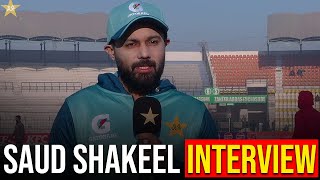 Saud Shakeel Interview | Pakistan vs West Indies | 2nd Test Day 1 | PCB | M2I1A