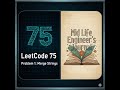 LeetCode 75  Merge Strings Alternately