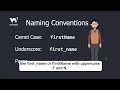 JavaScript Syntax - Part 7 - Naming Conventions - #w3schools #javascript #programming