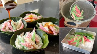 Kalau kamu punya tepung buat jajanan enak ini. Resep cenil takaran sendok, kenyal kenyil dan enak.