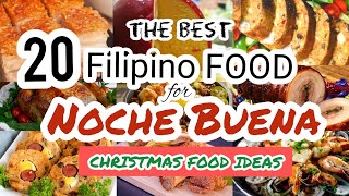 20 BEST FILIPINO CLASSIC RECIPES FOR NOCHE BUENA | THE BEST FOOD FOR CHRISTMAS EVE | VLOGMAS DAY3