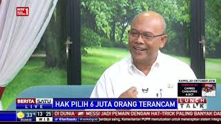 Lunch Talk: Hak Pilih 6 Juta Orang Terancam #1