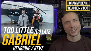 Musician Reacts to: Too Little, Too Late (spanish version) - Gabriel Henrique, Kevz