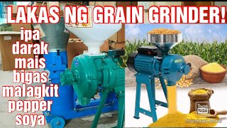 LAKAS NG GRAIN GRINDER AND PULVERIZER MACHINE! PWEDE SA IPA,  MAIS,  MALAGKIT,  PEANUT,  ETC!