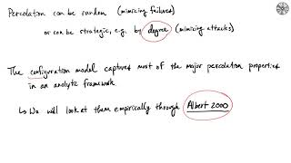 Class 12: Percolation