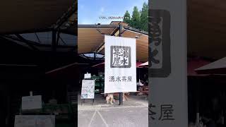 ガソリン代⛽️千円の旅　早朝から人気の湧水茶屋へ行く