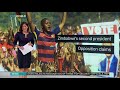 Zimbabwean President Emmerson Mnangagwa sworn in