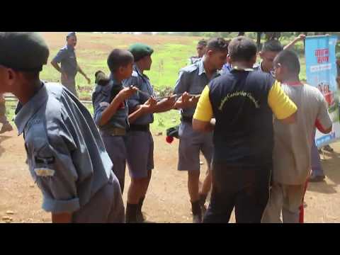 Mohan Rane from SBI Training NCC Cadets on Team Work 2 Mohan Rane from SBI Training NCC Cadets on Team Work 2