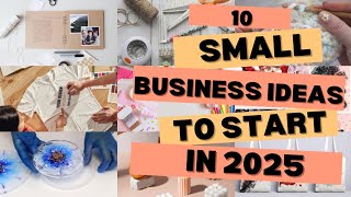 10 Profitable Small Business Ideas To Start In 2025