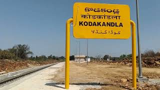 Gajwel Kodakandla Railway line updates..