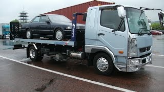 4トン積載車　秋田往復納車　(株)アスリート.１　マークⅡグランデＧ