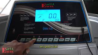 Excel Galax Plus Treadmill Manual Settings - Treadmill Beginners