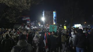 Thousands mark Serbian Statehood Day with anti-corruption protest | AFP