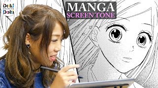 Applying Manga Screen Tones!｜Shoujo Manga Challenge!