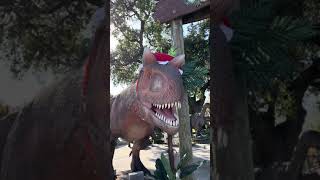 Roar into the holidays with Dinosaurs at Audubon Zoo!🎄