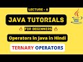 Ternary Operator in java (Hindi)