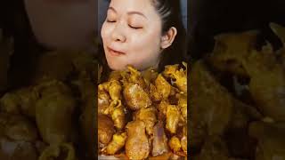 5Kg 🔥 SPICY 🥵 CHICKEN HEART&LIVER CURRY EATING#eating #eatingshow#mukbang #chicken#shorts#viral