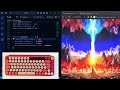 ASMR Programming -   Brain and motion Three.js - No Talking
