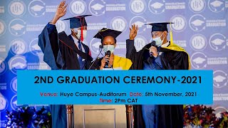 University of Rwanda 2nd Graduation Ceremony of 2021