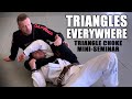 Triangle Chokes from Almost Everywhere | A Mini-Seminar