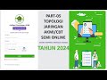 Topologi jaringan AKMI dan CBT moda Semi Online