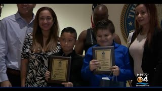 Two Doral Students Honored For Reporting A Student Who Brought A Gun To Their School