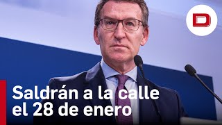 Feijóo anuncia «una ofensiva política, social y judicial sin cuartel y sin descanso» contra Sánchez