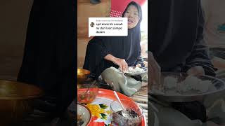 Masya Allah.. kehidupan desa untuk kami para ibu-ibu.. sederhana namun selalu bersyukur☺️