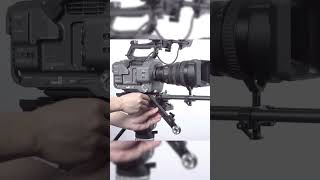 Building up a powerful shoulder rig for #sonyfx9  camera. #smallrig #camerarig  #filmmaking