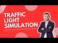 Traffic Light Simulation Using HTML, CSS, and JavaScript