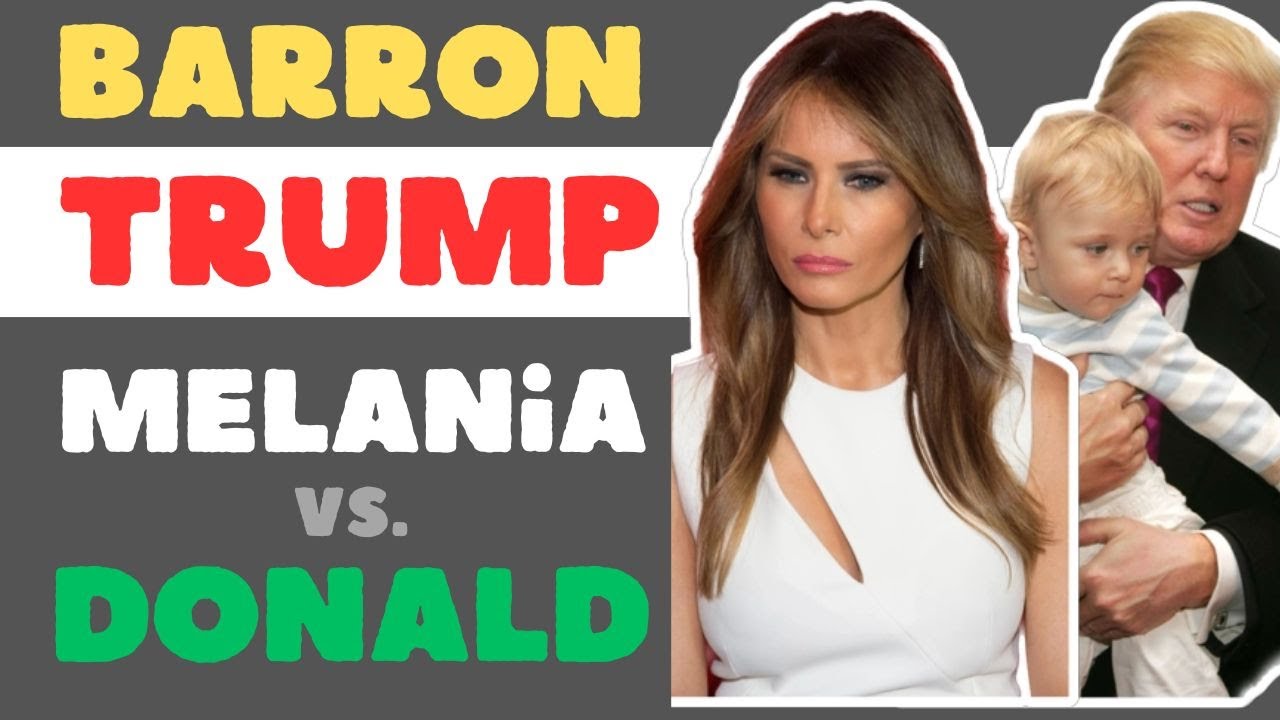 Melania Trump Vs Donald With Barron ! - YouTube